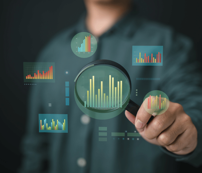 CIO reviewing cost-comparison chart for data-center providers
