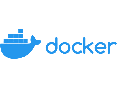 Docker logo – containerization & DevOps platform partner